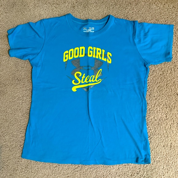 Under Armour Softball Girls Tee - Picture 1 of 5